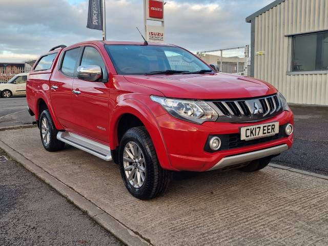 Mitsubishi L200 2.4 Double Cab DI-D 178 Warrior 4WD Auto Pick Up Diesel Red